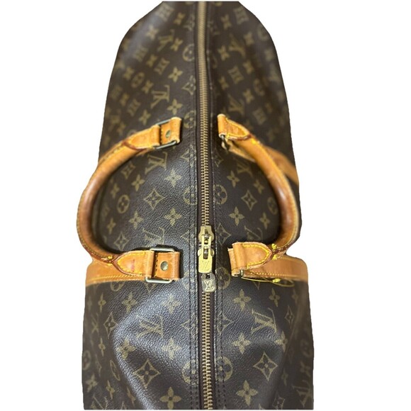 Louis Vuitton Authentic Duffle Brown Canvas Leather - Picture 7 of 16